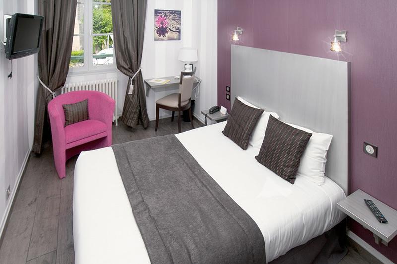 Logis Hotel Restaurant Nougier Saint-Étienne-de-Fursac Habitación foto